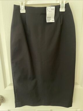 H&M Black Pencil Skirt